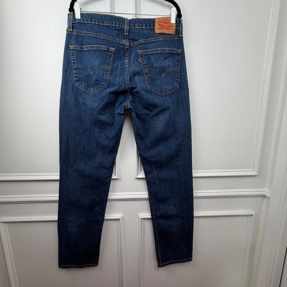 Levis 541 Athletic‎ Taper Mens Jeans Blue Medium Wash Denim W34 L34